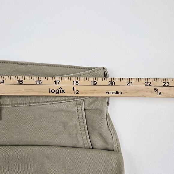 Levis XX Chino Pants Mens 38x30 Standard Tapered Fit Cotton Tan Khaki Flat Front - Picture 6 of 9